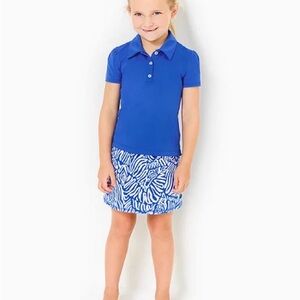 Mini Frida Puff Sleeve Polo 4/5T